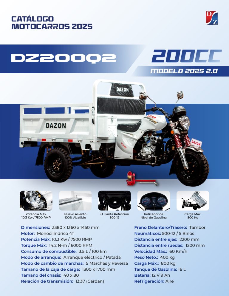 Dazon Motocarro 200CC